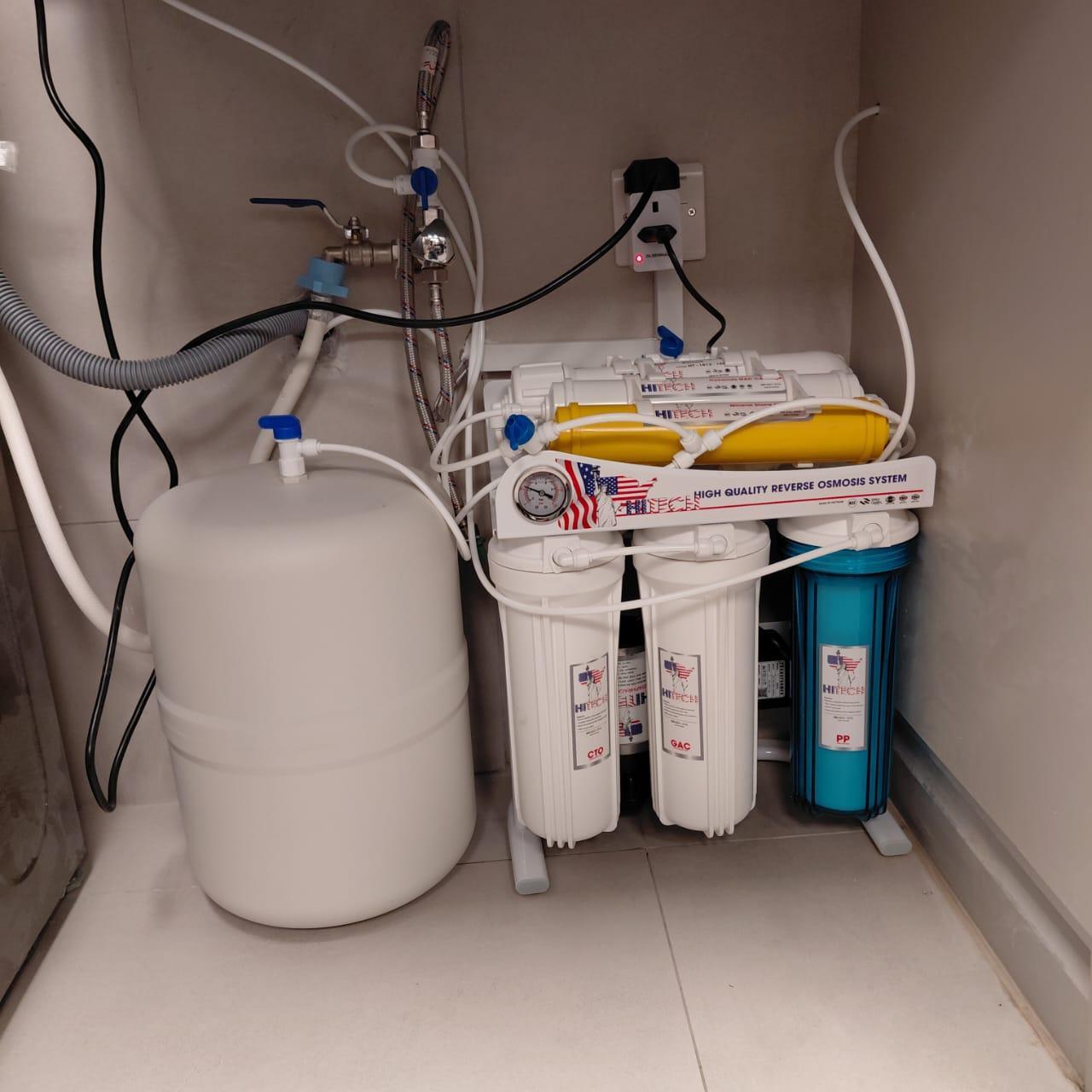 7-stage kitchen and drinking water filter